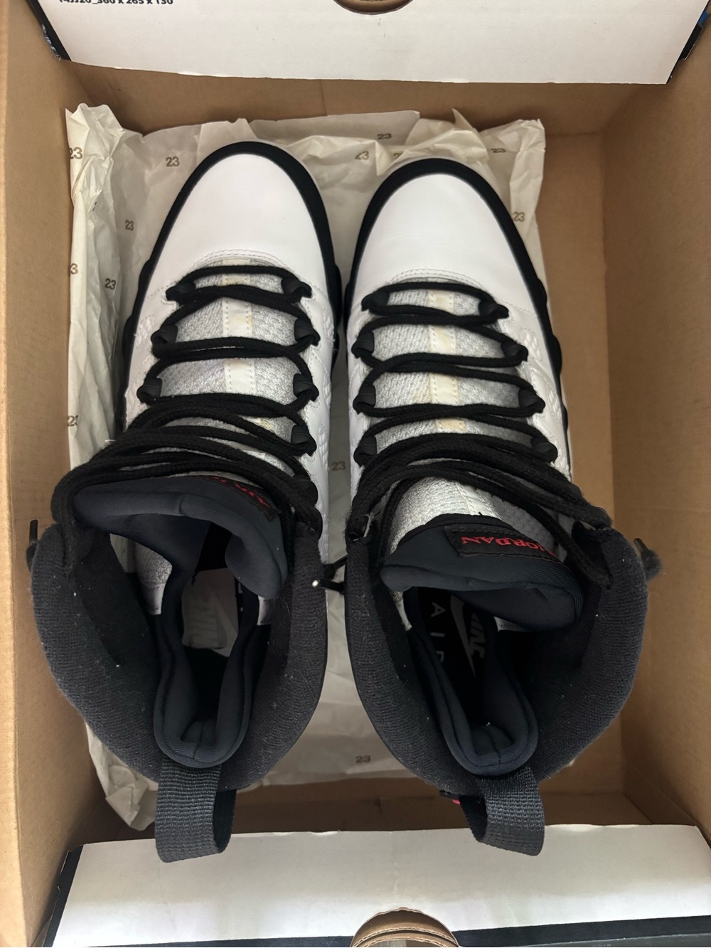 Nike High-Top Sneakers in White and Black